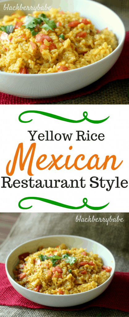 Mexican Restaurant Style Yellow Rice