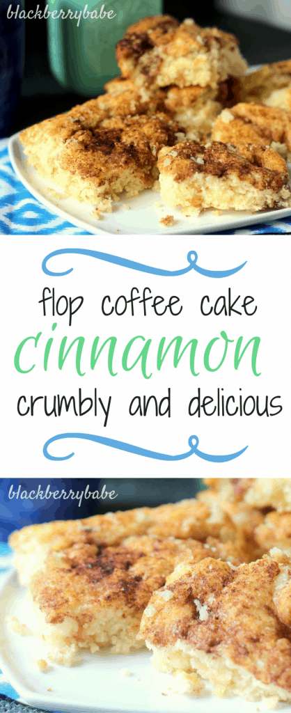 Cinnamon Crumb Flop Coffee Cake