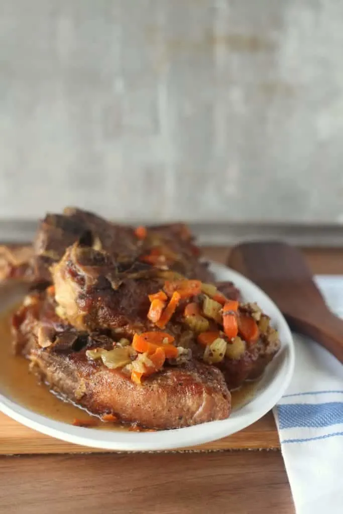 Beer and Mustard Braised Pork Country-Style Ribs