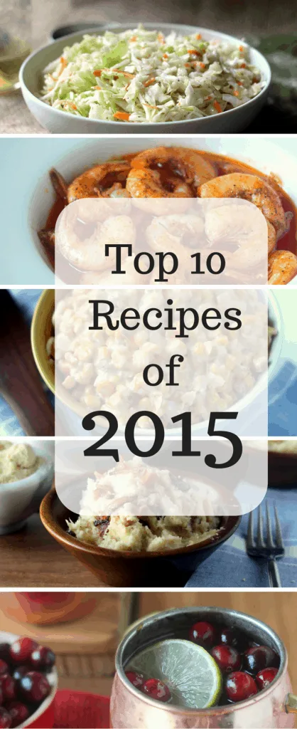 Top 10 Recipes of 2015 Pinterest- Best recipes from blackberrybabe.com. Most popular.