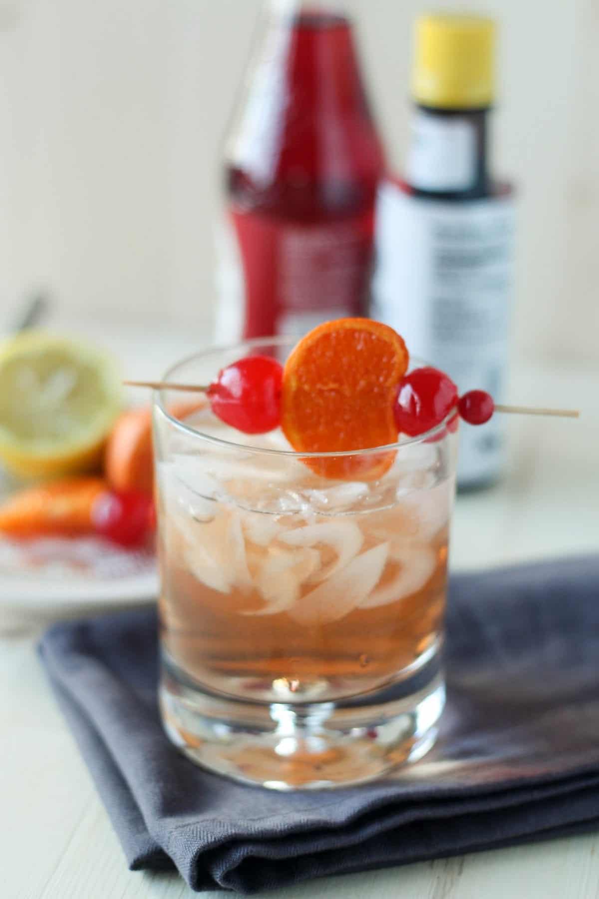 Sweet Old Fashioned Cocktail Wisconsin Style Recipe by