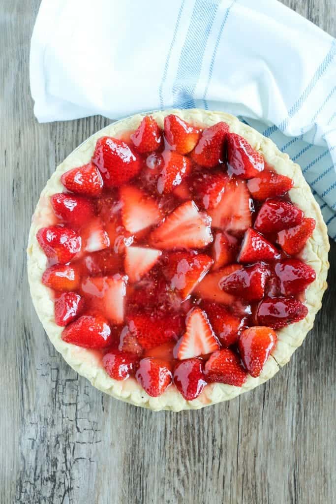 Deep Dish Strawberry Pie Recipe 