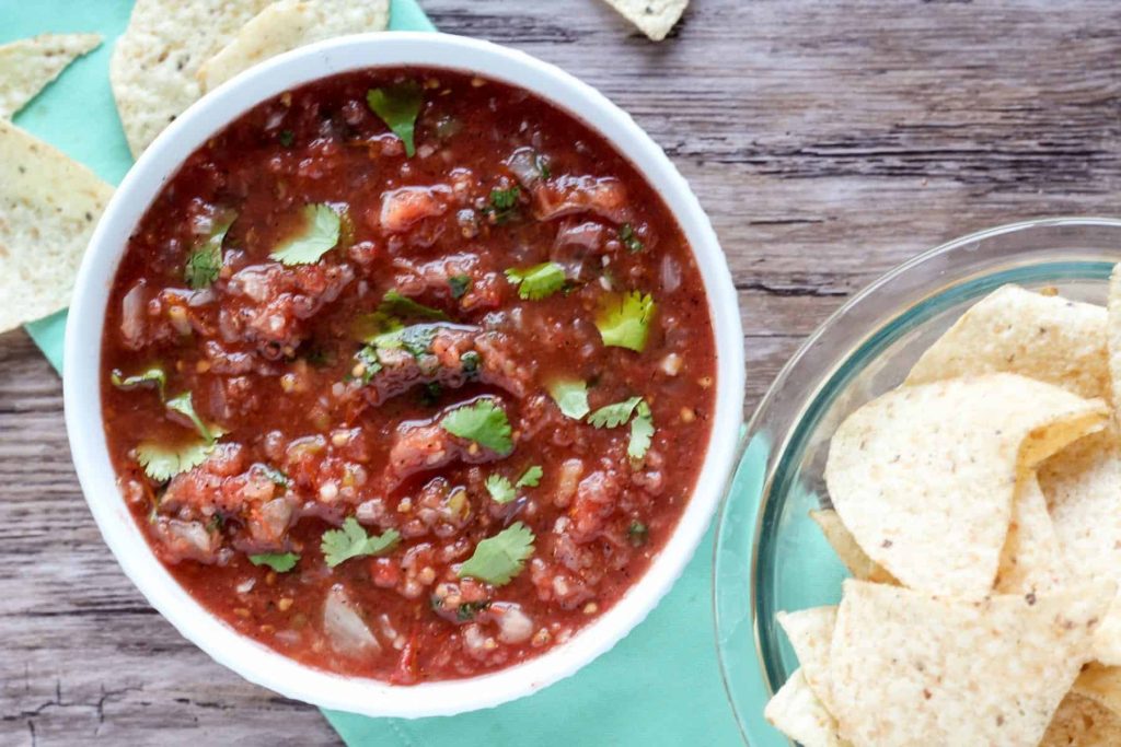 Smoky Grilled Salsa (Chevy's Fresh Mex Knock Off Recipe)