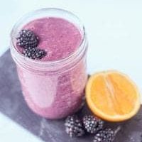 Blackberry Creamsicle Smoothie