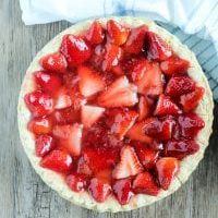 Deep Dish Strawberry Pie 
