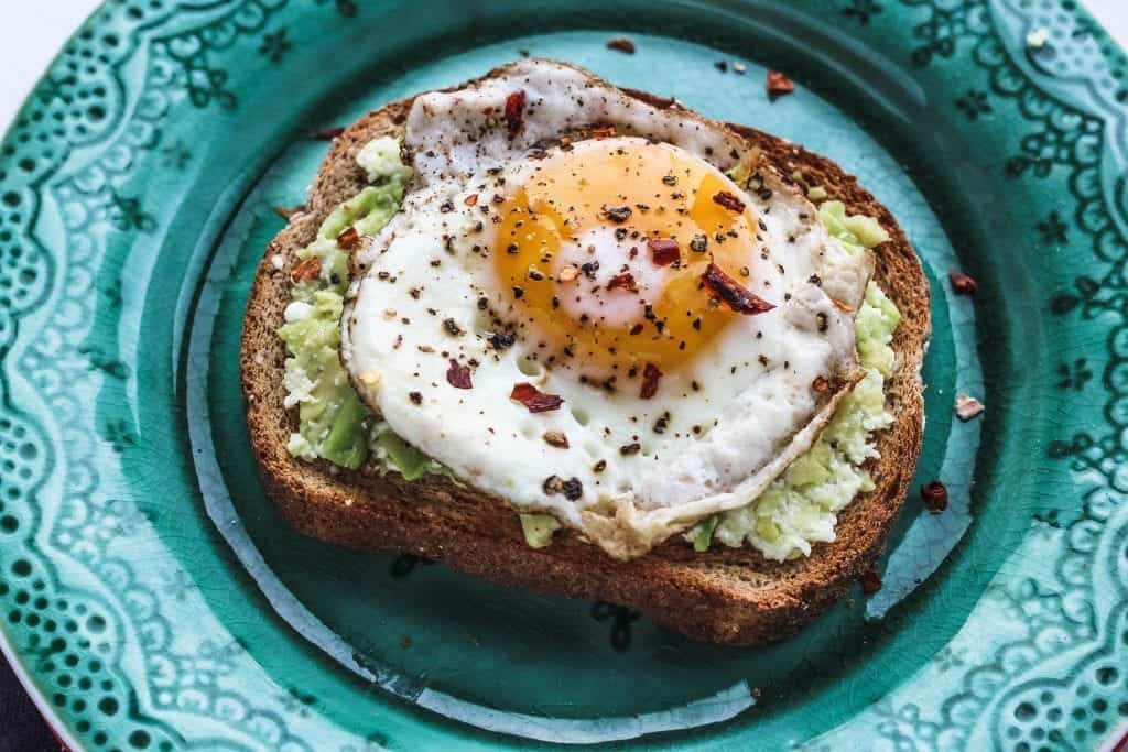 Avocado Toast with Fried Egg- Top 5 Most Popular Dinners at Blackberry Babe