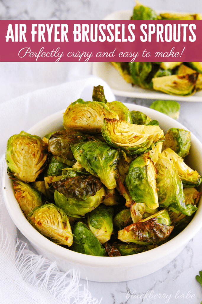 Air Fryer Brussels Sprouts | Crispy Brussels Sprouts 