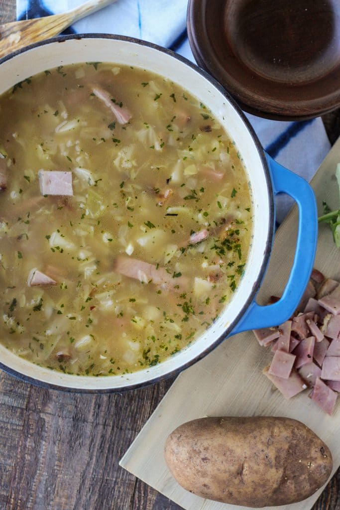 Ham and Cabbage Soup