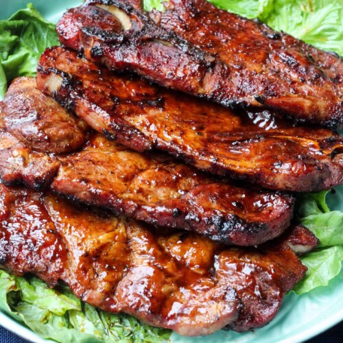 Bbq pork steak in oven best sale