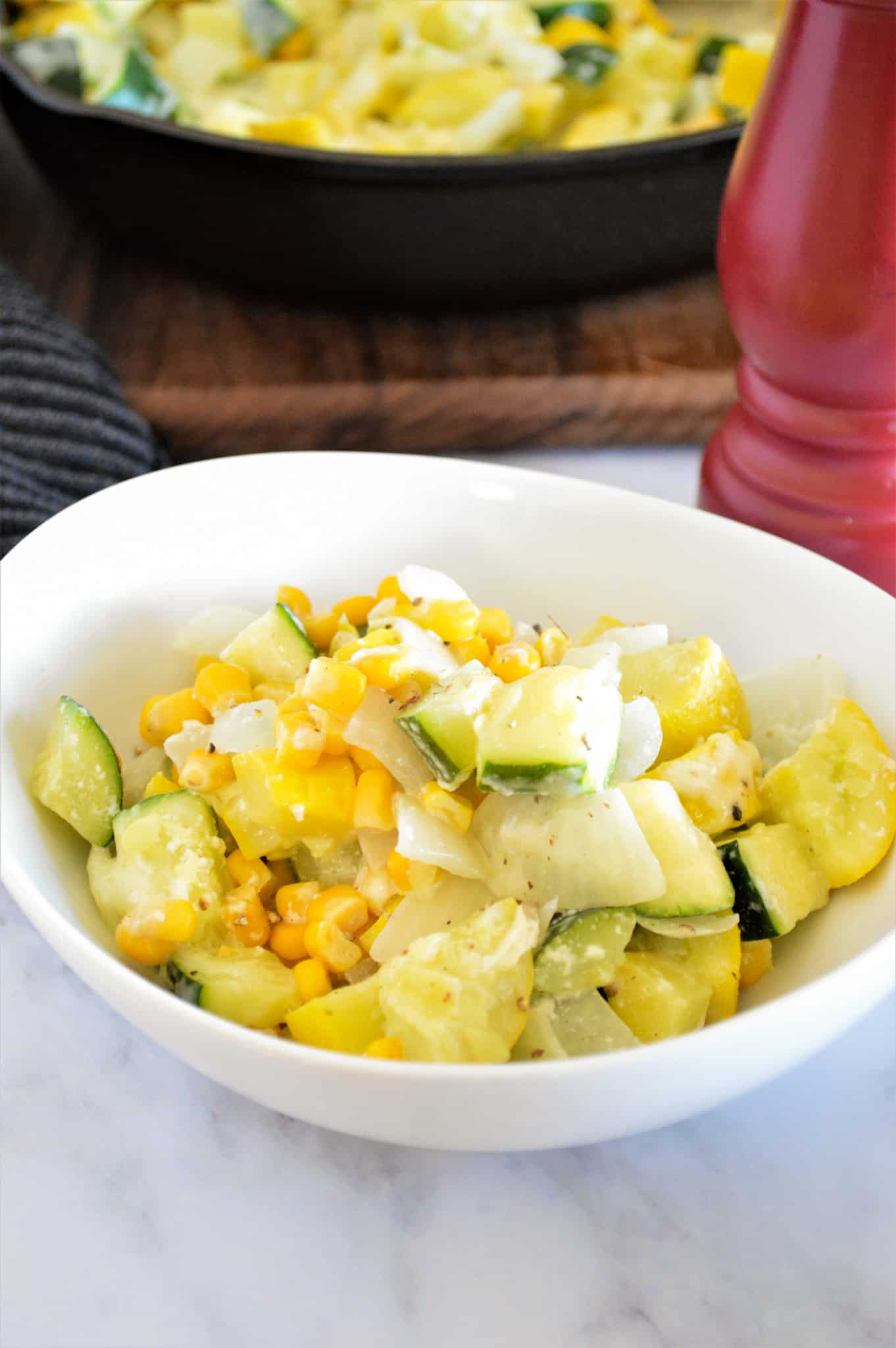 Cheesy Mexican Squash (Calabacitas) Recipe by Blackberry Babe