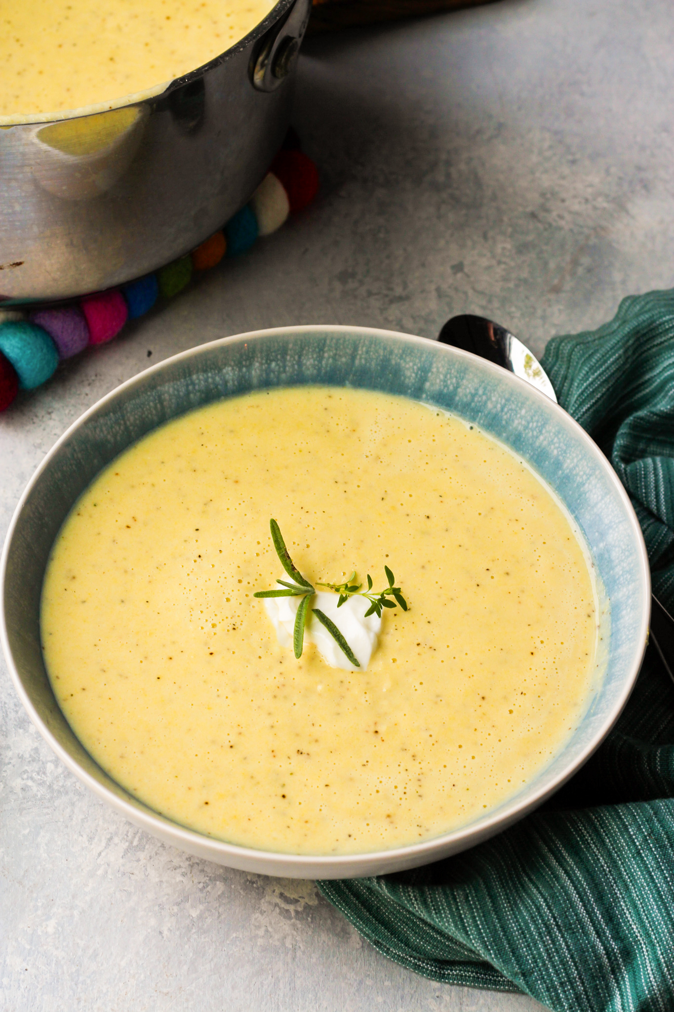 Creamy Yellow Squash Soup - Easy Summer Recipe