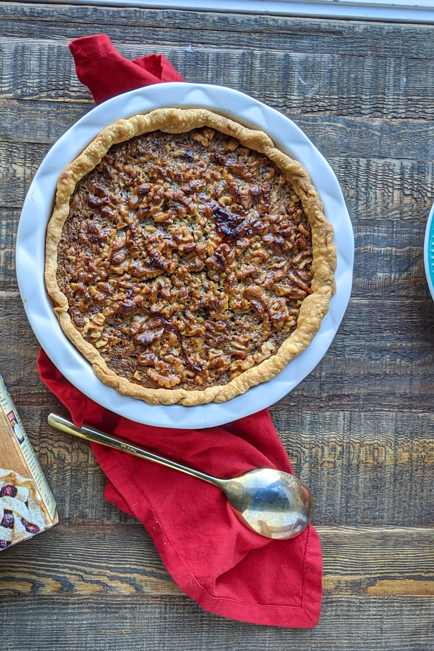 Easy Maple Walnut Pie - Recipe by Blackberry Babe