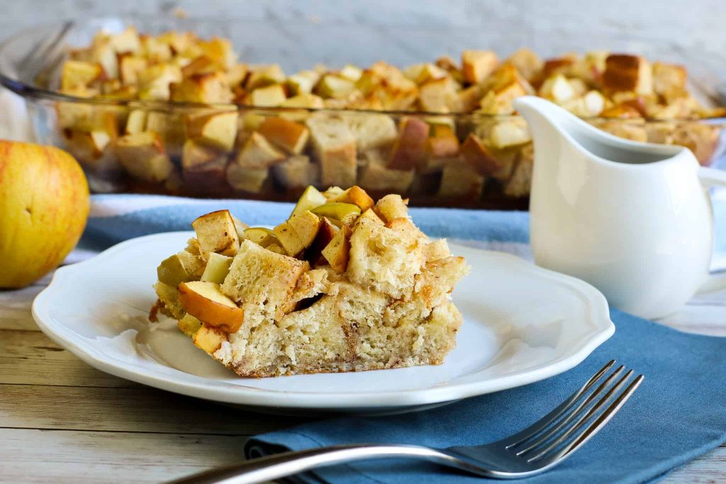 Apple Brioche French Toast Casserole