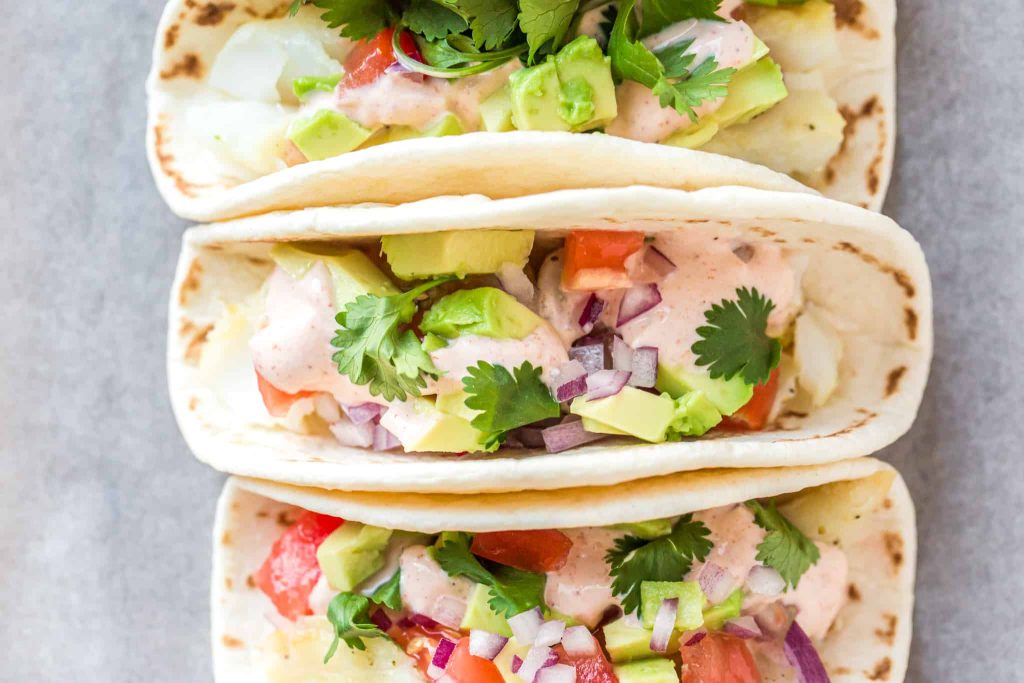 Baked Baja Fish Tacos Recipe