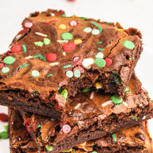 Easy Gingerbread Brownies