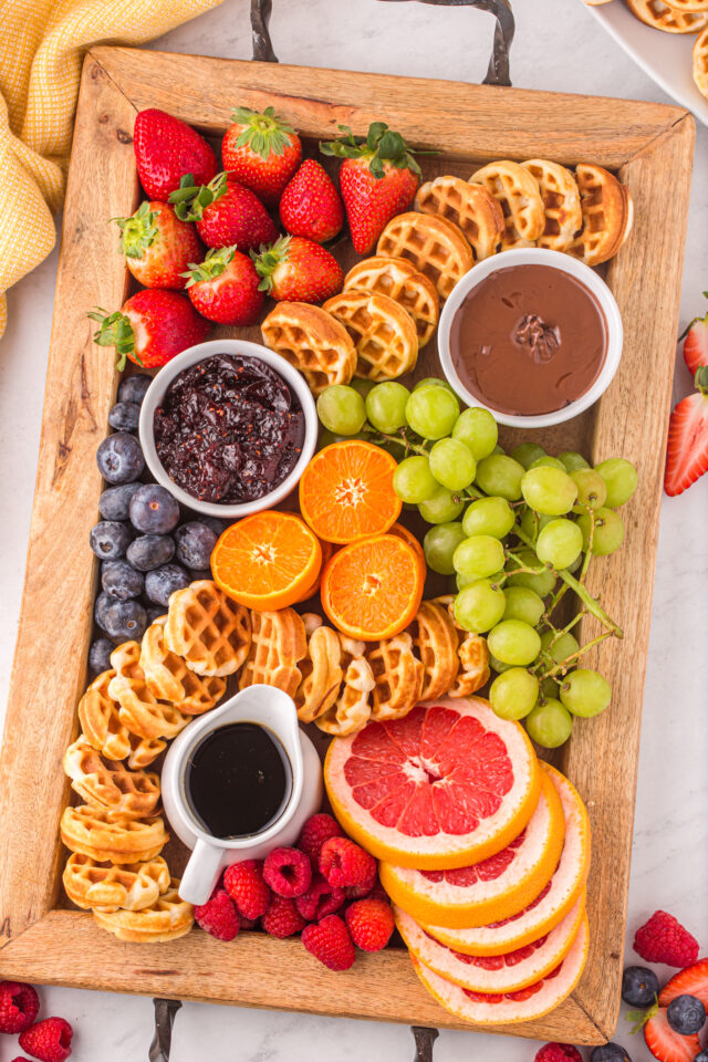 Easy Breakfast Charcuterie Board - Recipe by Blackberry Babe