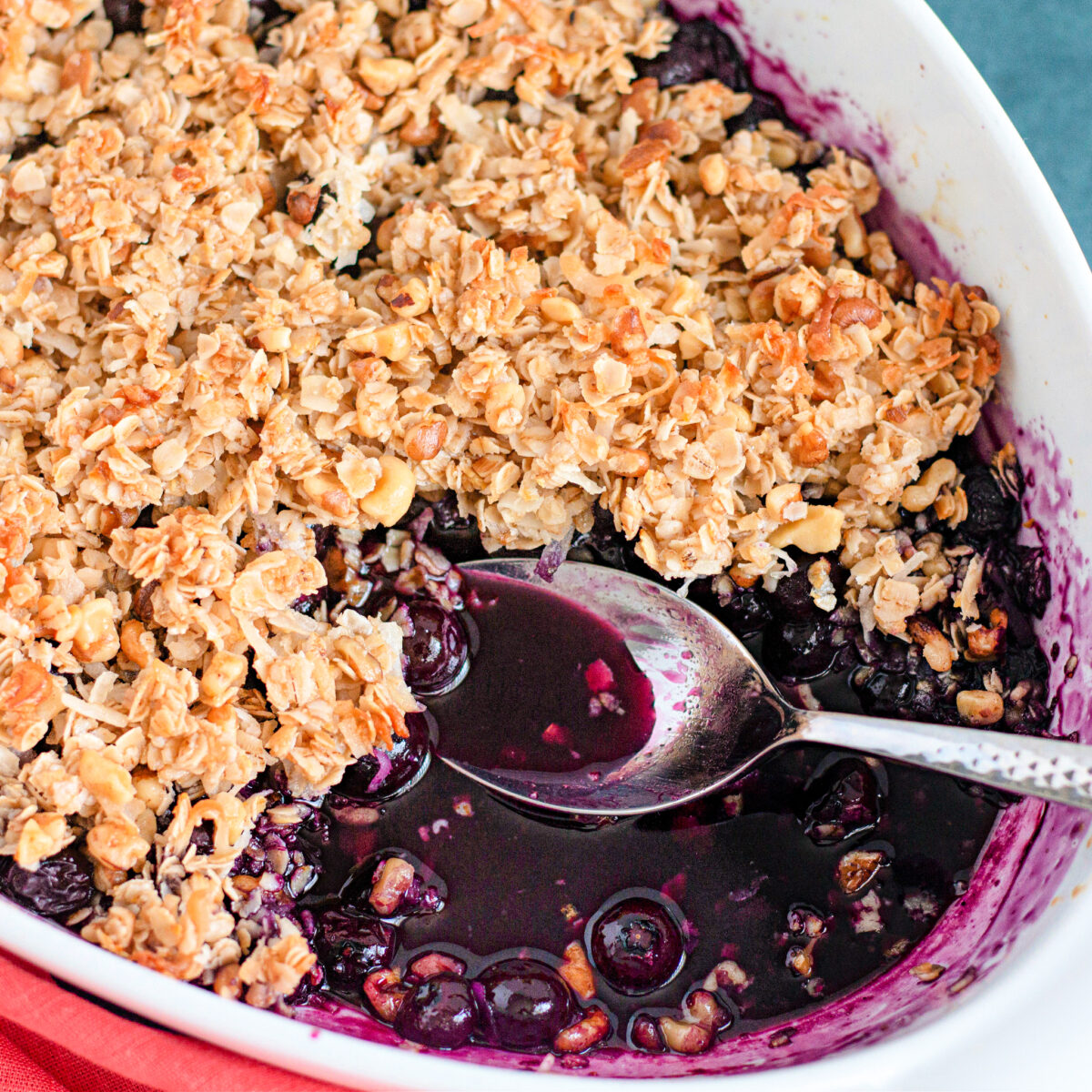 Summer Desserts - Maple Blueberry Crisp - Blackberry Babe