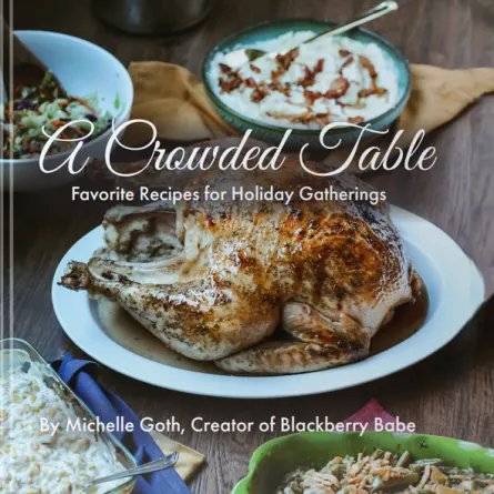 A Crowded Table cookbook cover