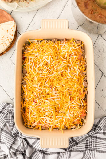 Easy King Ranch Beef Casserole (Texas Favorite) - Recipe by Blackberry Babe