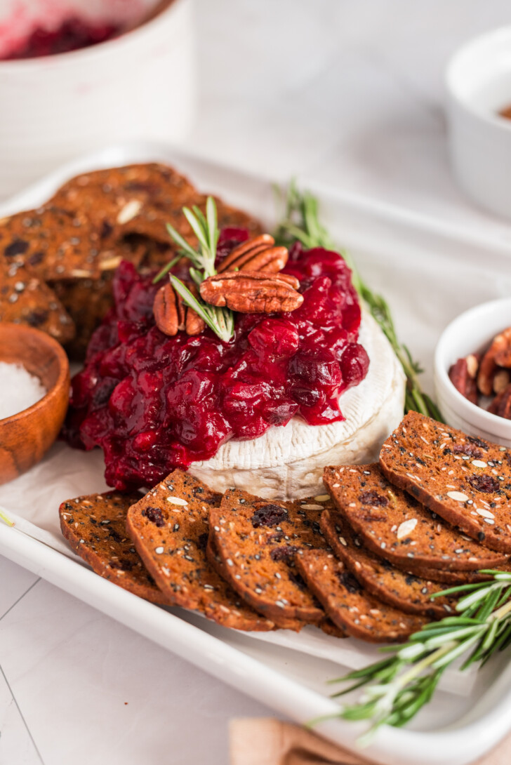 cranberry on brie