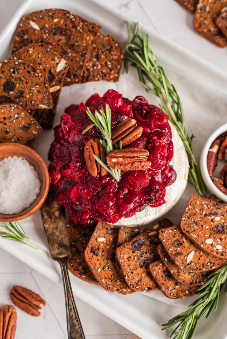 christmas baked brie