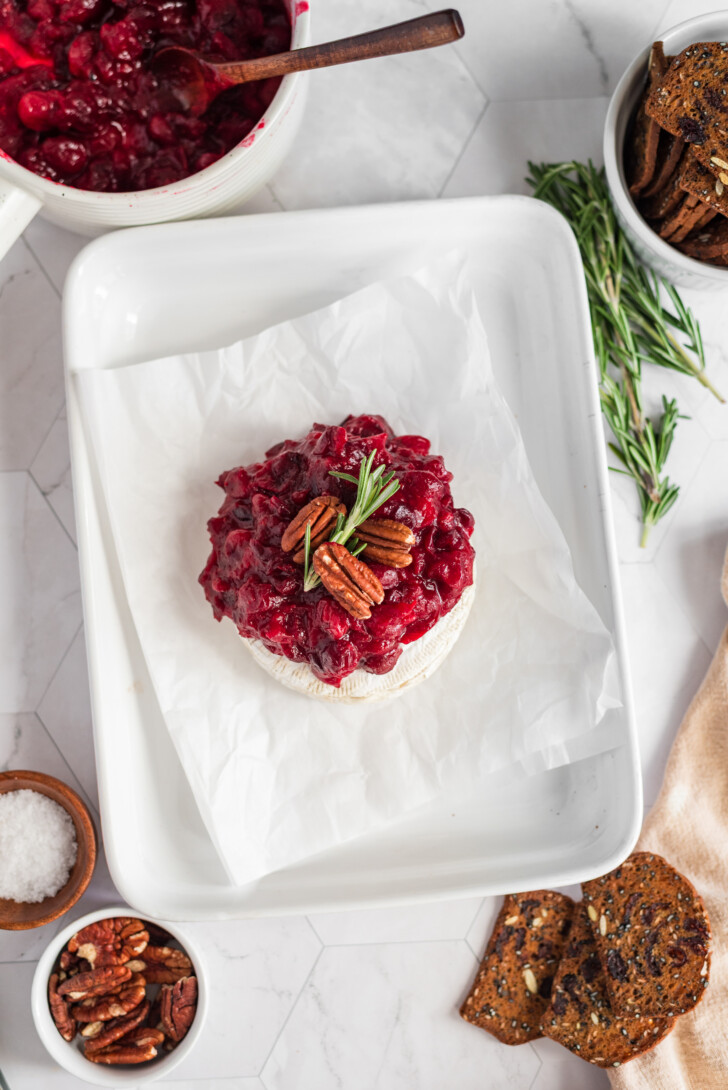 cranberry on brie