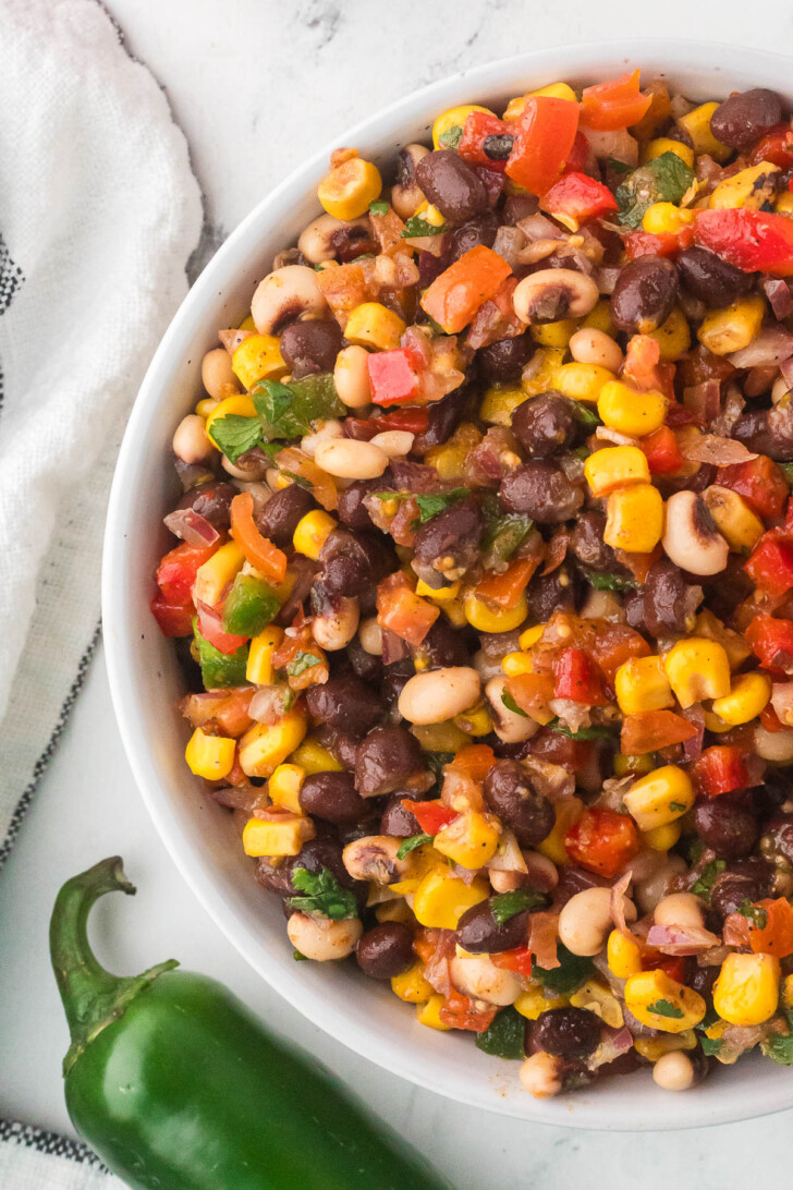 Fire Roasted Cowboy Caviar - Recipe by Blackberry Babe Fire Roasted Cowboy Caviar - Recipe by Blackberry Babe