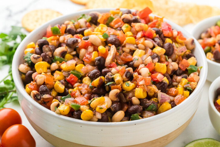 cowboy caviar in a bowl