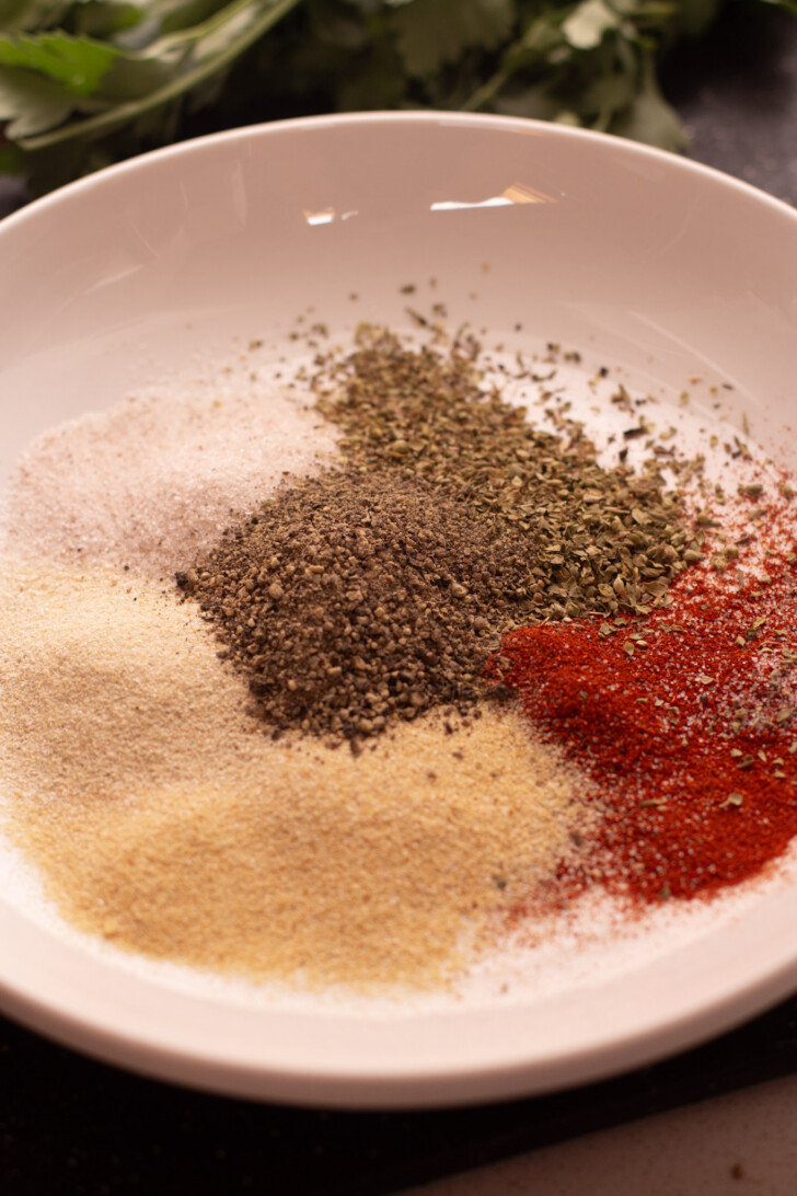 blackened seasoning in a bowl