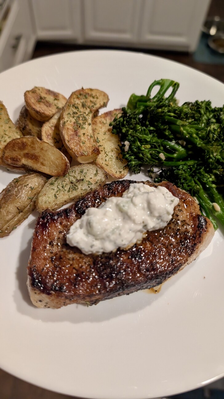 hungryroot pork chops