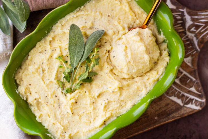 creamy garlic mashed potatoes
